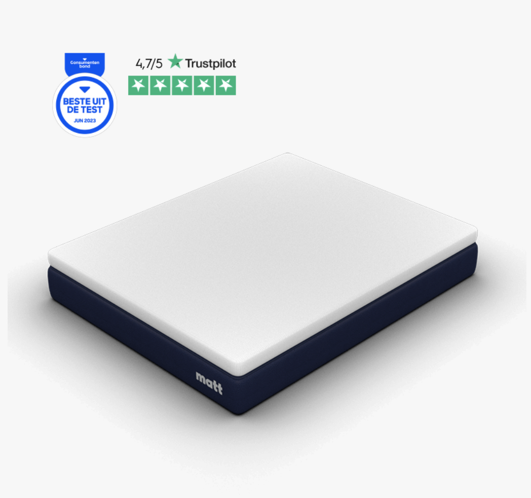 Beste Matras Consumentenbond in 2023, 2022 én 2021!